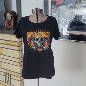 Harley-Davidson Top, XL, Black